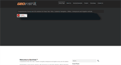 Desktop Screenshot of geovista.in