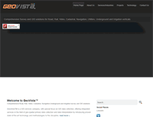 Tablet Screenshot of geovista.in